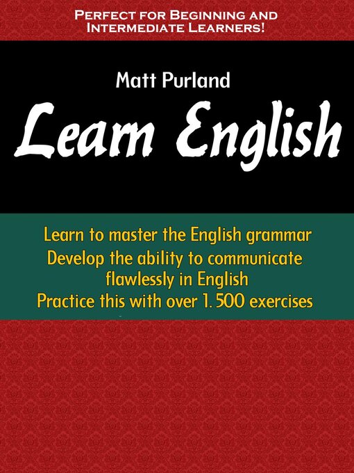 Title details for Learn English by Matt Purland - Available
